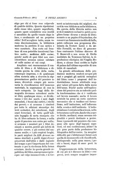 Rivista delle biblioteche e degli archivi periodico di biblioteconomia e di bibliografia di paleografia e di archivistica