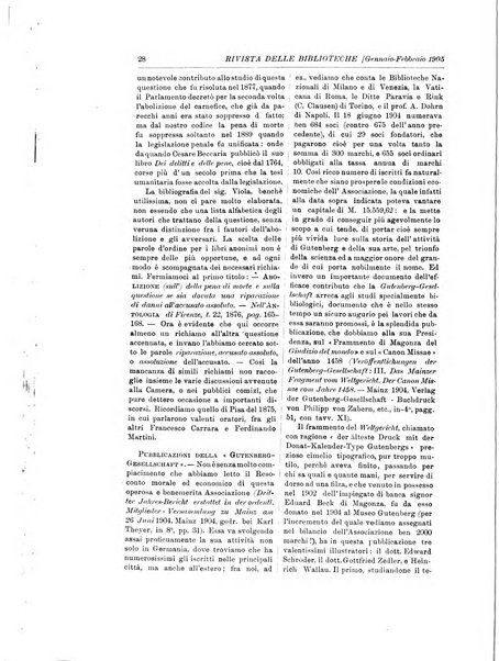 Rivista delle biblioteche e degli archivi periodico di biblioteconomia e di bibliografia di paleografia e di archivistica