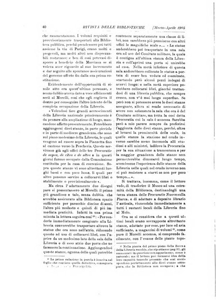 Rivista delle biblioteche e degli archivi periodico di biblioteconomia e di bibliografia di paleografia e di archivistica