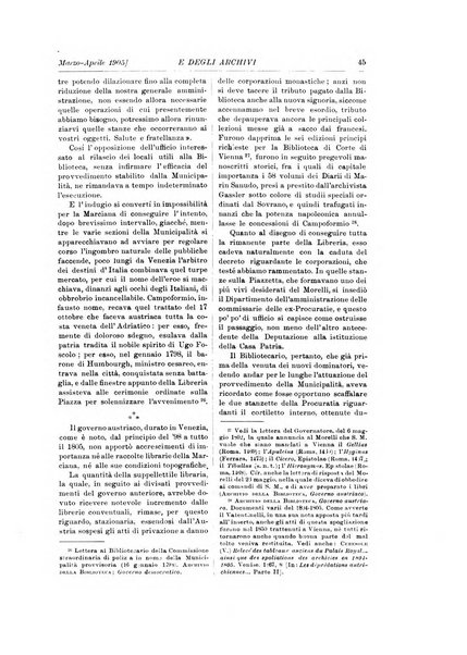 Rivista delle biblioteche e degli archivi periodico di biblioteconomia e di bibliografia di paleografia e di archivistica