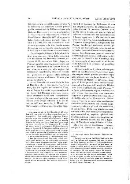 Rivista delle biblioteche e degli archivi periodico di biblioteconomia e di bibliografia di paleografia e di archivistica