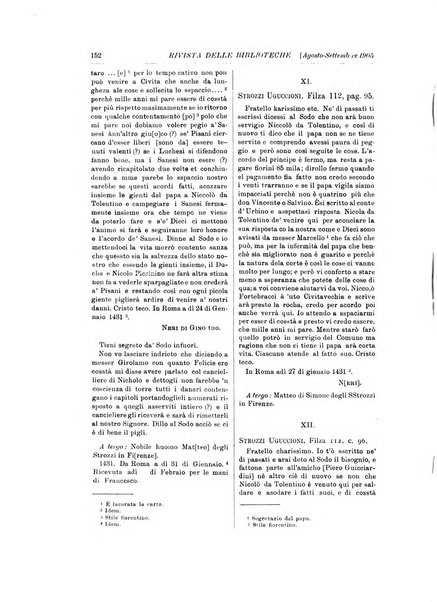 Rivista delle biblioteche e degli archivi periodico di biblioteconomia e di bibliografia di paleografia e di archivistica