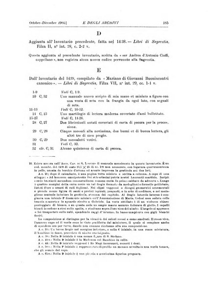 Rivista delle biblioteche e degli archivi periodico di biblioteconomia e di bibliografia di paleografia e di archivistica