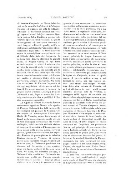 Rivista delle biblioteche e degli archivi periodico di biblioteconomia e di bibliografia di paleografia e di archivistica