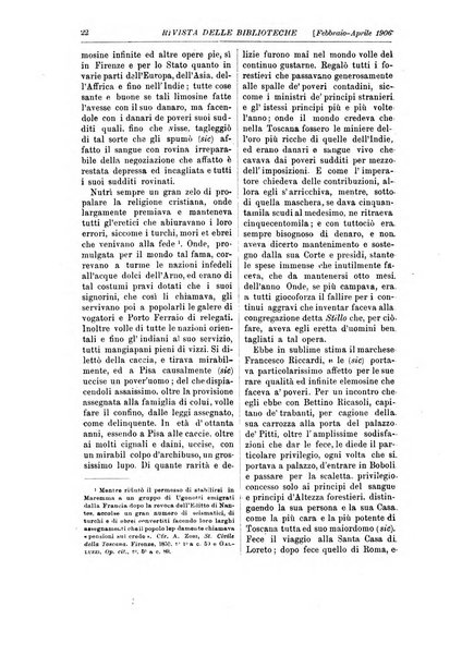 Rivista delle biblioteche e degli archivi periodico di biblioteconomia e di bibliografia di paleografia e di archivistica