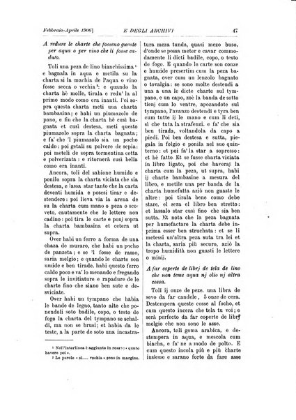 Rivista delle biblioteche e degli archivi periodico di biblioteconomia e di bibliografia di paleografia e di archivistica