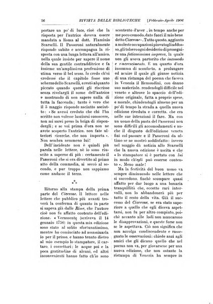 Rivista delle biblioteche e degli archivi periodico di biblioteconomia e di bibliografia di paleografia e di archivistica