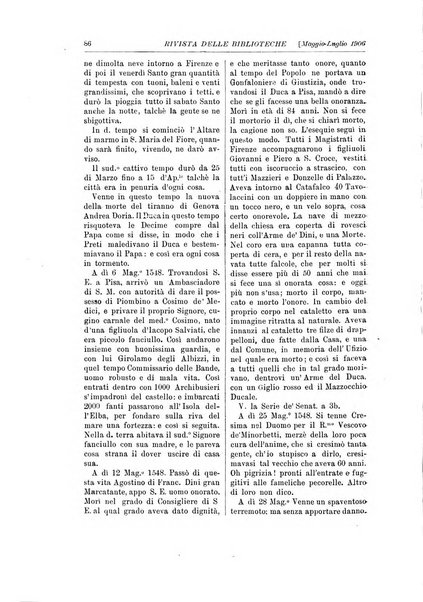 Rivista delle biblioteche e degli archivi periodico di biblioteconomia e di bibliografia di paleografia e di archivistica