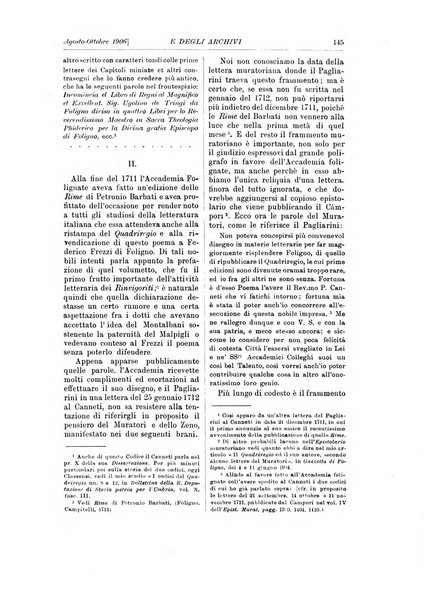 Rivista delle biblioteche e degli archivi periodico di biblioteconomia e di bibliografia di paleografia e di archivistica