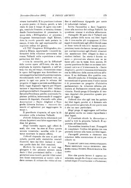 Rivista delle biblioteche e degli archivi periodico di biblioteconomia e di bibliografia di paleografia e di archivistica