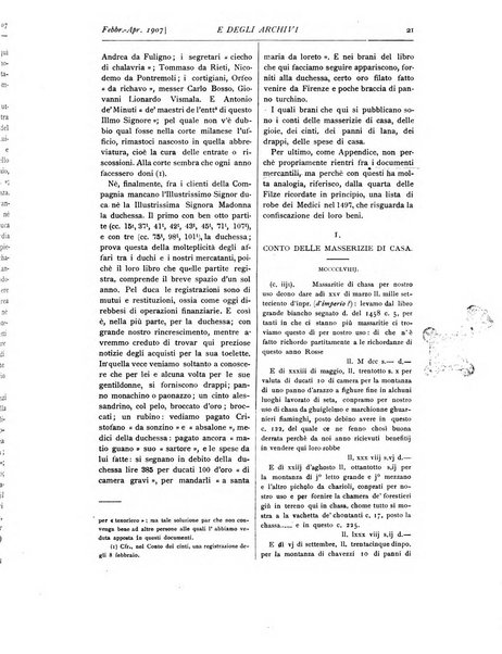 Rivista delle biblioteche e degli archivi periodico di biblioteconomia e di bibliografia di paleografia e di archivistica