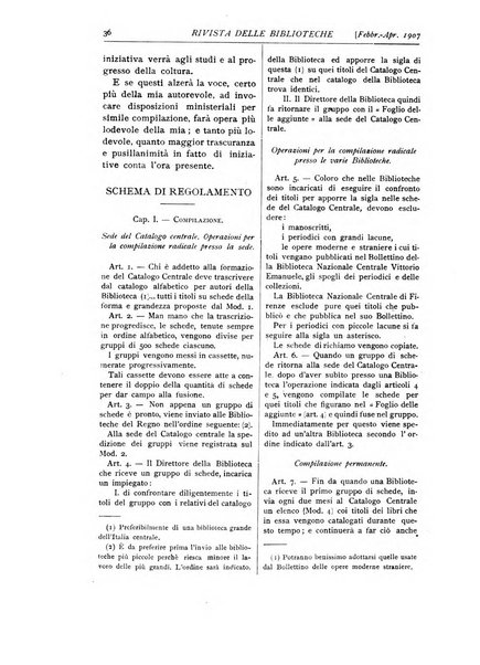 Rivista delle biblioteche e degli archivi periodico di biblioteconomia e di bibliografia di paleografia e di archivistica