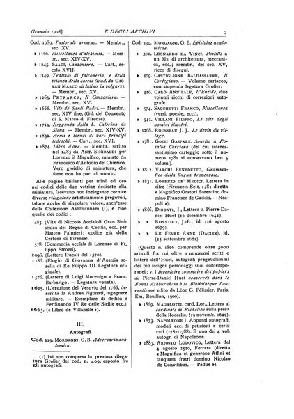 Rivista delle biblioteche e degli archivi periodico di biblioteconomia e di bibliografia di paleografia e di archivistica