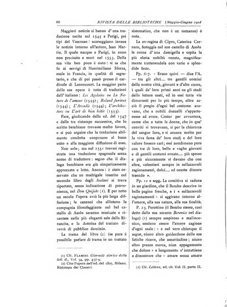 Rivista delle biblioteche e degli archivi periodico di biblioteconomia e di bibliografia di paleografia e di archivistica