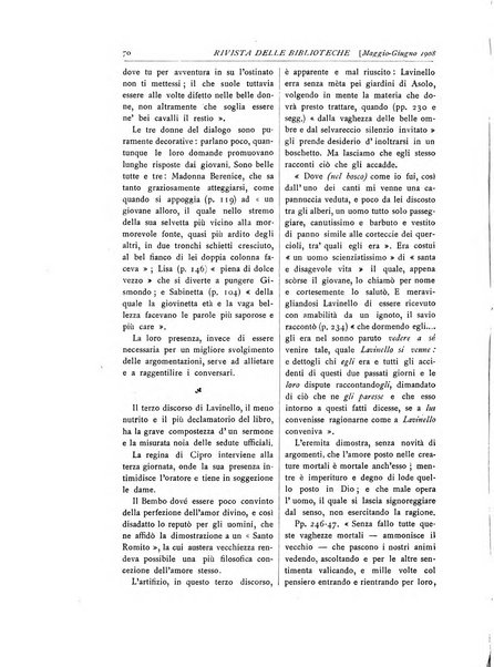 Rivista delle biblioteche e degli archivi periodico di biblioteconomia e di bibliografia di paleografia e di archivistica