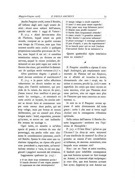 Rivista delle biblioteche e degli archivi periodico di biblioteconomia e di bibliografia di paleografia e di archivistica