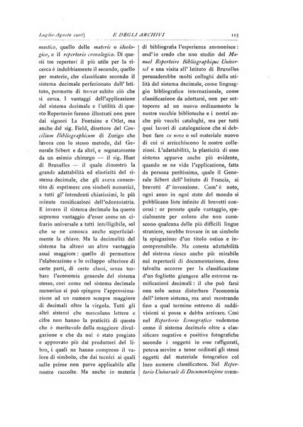 Rivista delle biblioteche e degli archivi periodico di biblioteconomia e di bibliografia di paleografia e di archivistica