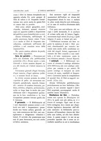 Rivista delle biblioteche e degli archivi periodico di biblioteconomia e di bibliografia di paleografia e di archivistica