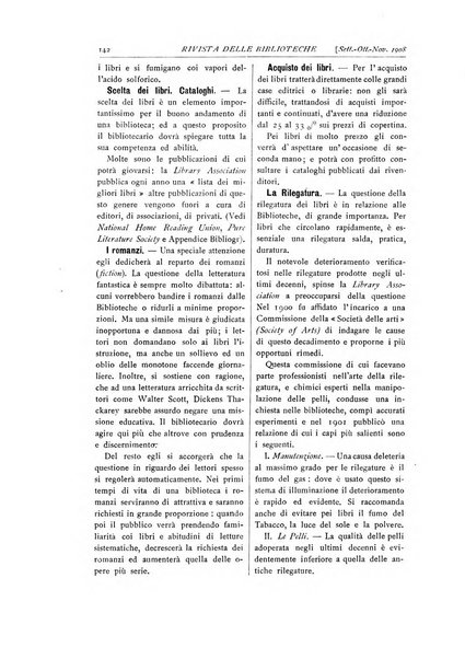 Rivista delle biblioteche e degli archivi periodico di biblioteconomia e di bibliografia di paleografia e di archivistica