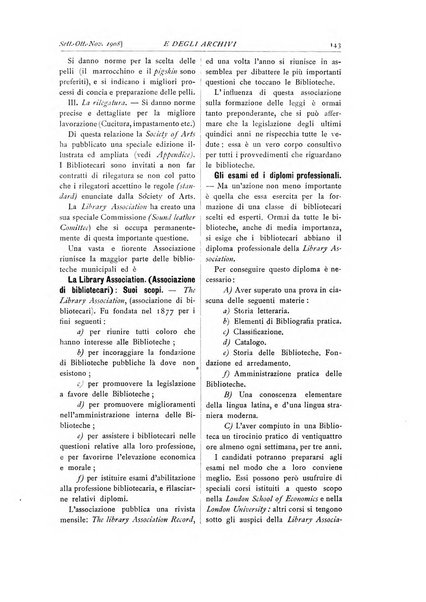 Rivista delle biblioteche e degli archivi periodico di biblioteconomia e di bibliografia di paleografia e di archivistica