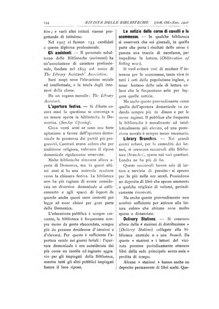 Rivista delle biblioteche e degli archivi periodico di biblioteconomia e di bibliografia di paleografia e di archivistica