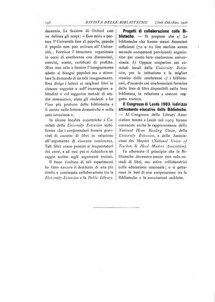 Rivista delle biblioteche e degli archivi periodico di biblioteconomia e di bibliografia di paleografia e di archivistica