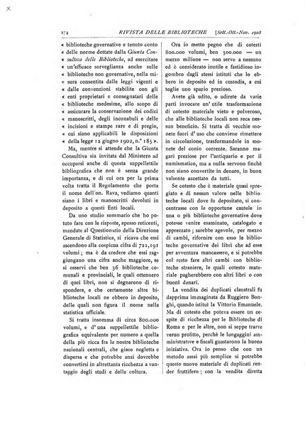 Rivista delle biblioteche e degli archivi periodico di biblioteconomia e di bibliografia di paleografia e di archivistica