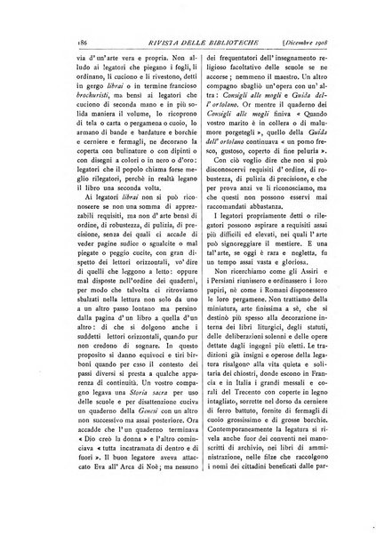 Rivista delle biblioteche e degli archivi periodico di biblioteconomia e di bibliografia di paleografia e di archivistica