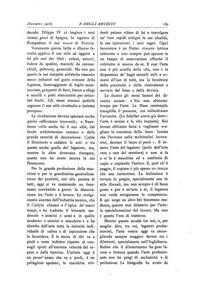 Rivista delle biblioteche e degli archivi periodico di biblioteconomia e di bibliografia di paleografia e di archivistica