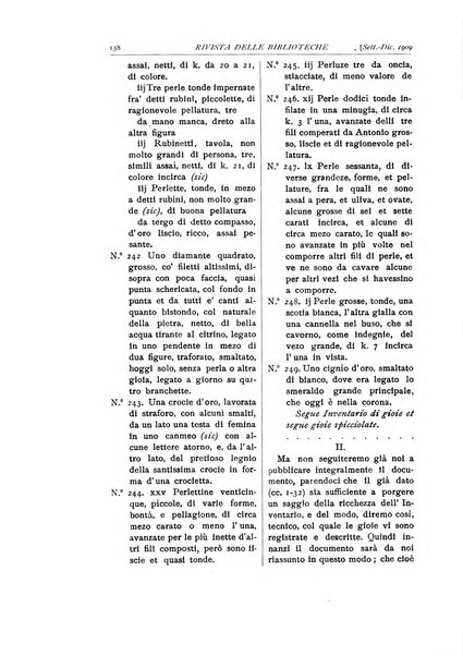 Rivista delle biblioteche e degli archivi periodico di biblioteconomia e di bibliografia di paleografia e di archivistica