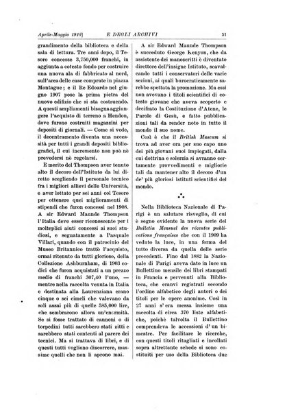 Rivista delle biblioteche e degli archivi periodico di biblioteconomia e di bibliografia di paleografia e di archivistica