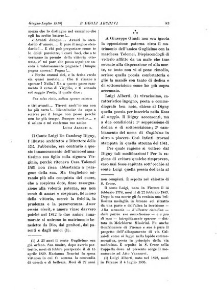 Rivista delle biblioteche e degli archivi periodico di biblioteconomia e di bibliografia di paleografia e di archivistica