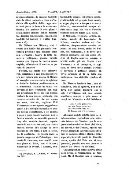 Rivista delle biblioteche e degli archivi periodico di biblioteconomia e di bibliografia di paleografia e di archivistica