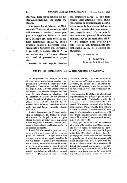 Rivista delle biblioteche e degli archivi periodico di biblioteconomia e di bibliografia di paleografia e di archivistica