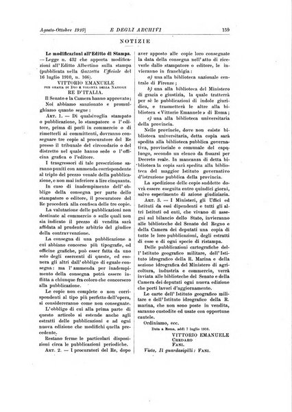 Rivista delle biblioteche e degli archivi periodico di biblioteconomia e di bibliografia di paleografia e di archivistica