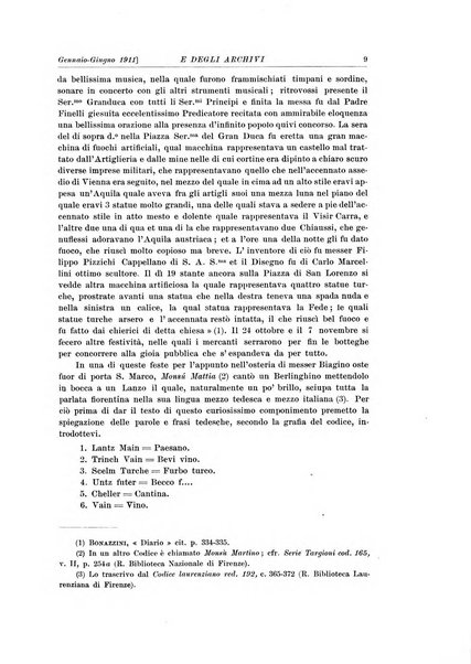 Rivista delle biblioteche e degli archivi periodico di biblioteconomia e di bibliografia di paleografia e di archivistica