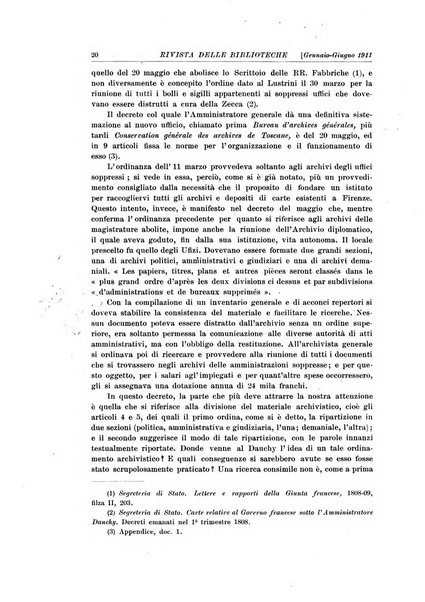 Rivista delle biblioteche e degli archivi periodico di biblioteconomia e di bibliografia di paleografia e di archivistica