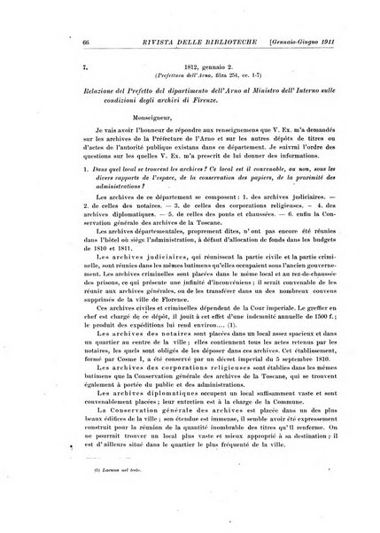 Rivista delle biblioteche e degli archivi periodico di biblioteconomia e di bibliografia di paleografia e di archivistica