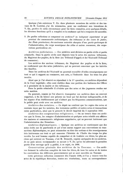 Rivista delle biblioteche e degli archivi periodico di biblioteconomia e di bibliografia di paleografia e di archivistica