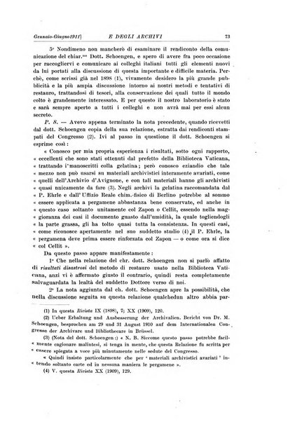 Rivista delle biblioteche e degli archivi periodico di biblioteconomia e di bibliografia di paleografia e di archivistica