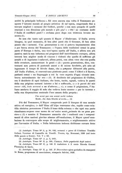 Rivista delle biblioteche e degli archivi periodico di biblioteconomia e di bibliografia di paleografia e di archivistica