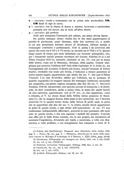 Rivista delle biblioteche e degli archivi periodico di biblioteconomia e di bibliografia di paleografia e di archivistica