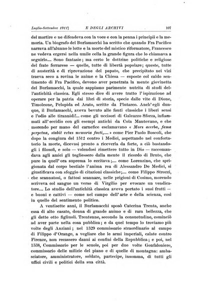 Rivista delle biblioteche e degli archivi periodico di biblioteconomia e di bibliografia di paleografia e di archivistica