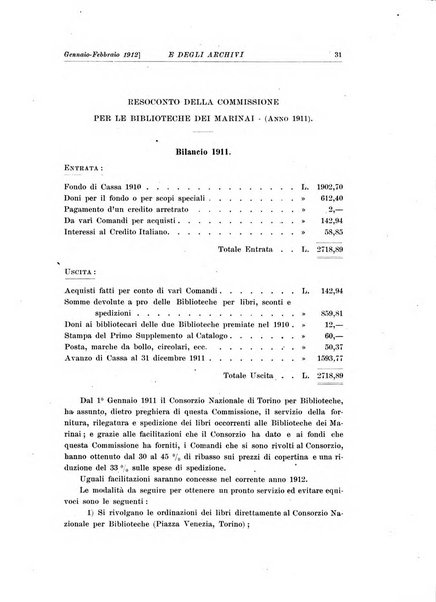 Rivista delle biblioteche e degli archivi periodico di biblioteconomia e di bibliografia di paleografia e di archivistica