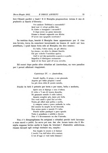 Rivista delle biblioteche e degli archivi periodico di biblioteconomia e di bibliografia di paleografia e di archivistica