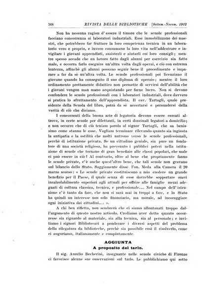 Rivista delle biblioteche e degli archivi periodico di biblioteconomia e di bibliografia di paleografia e di archivistica