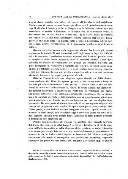 Rivista delle biblioteche e degli archivi periodico di biblioteconomia e di bibliografia di paleografia e di archivistica