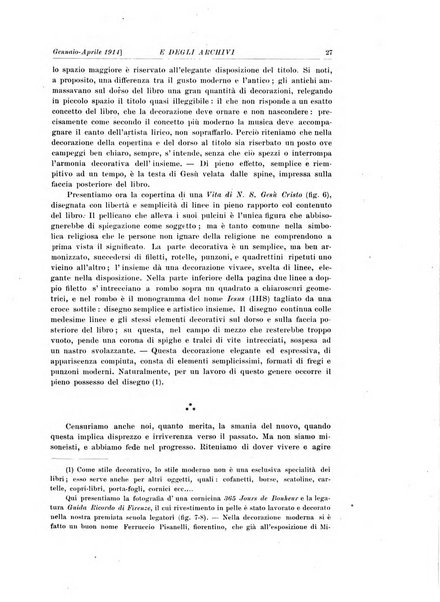 Rivista delle biblioteche e degli archivi periodico di biblioteconomia e di bibliografia di paleografia e di archivistica