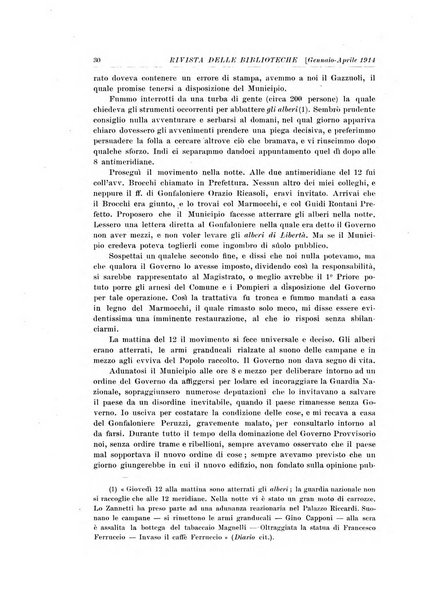 Rivista delle biblioteche e degli archivi periodico di biblioteconomia e di bibliografia di paleografia e di archivistica