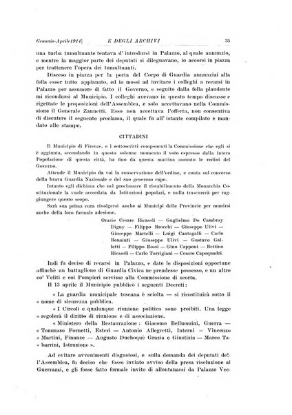 Rivista delle biblioteche e degli archivi periodico di biblioteconomia e di bibliografia di paleografia e di archivistica